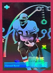 1991 Upper Deck Game Breakers Hologram Earnest Byner #GB4 Washington Redskins